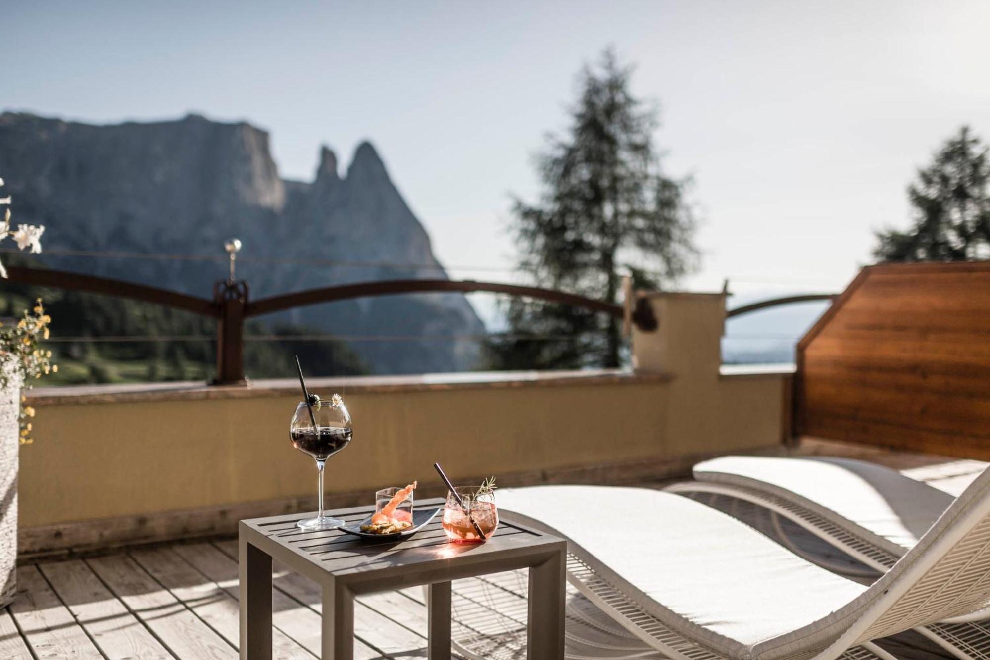 Hotel Rosa Eco Alpine Spa Alpe Di Siusi Exterior photo