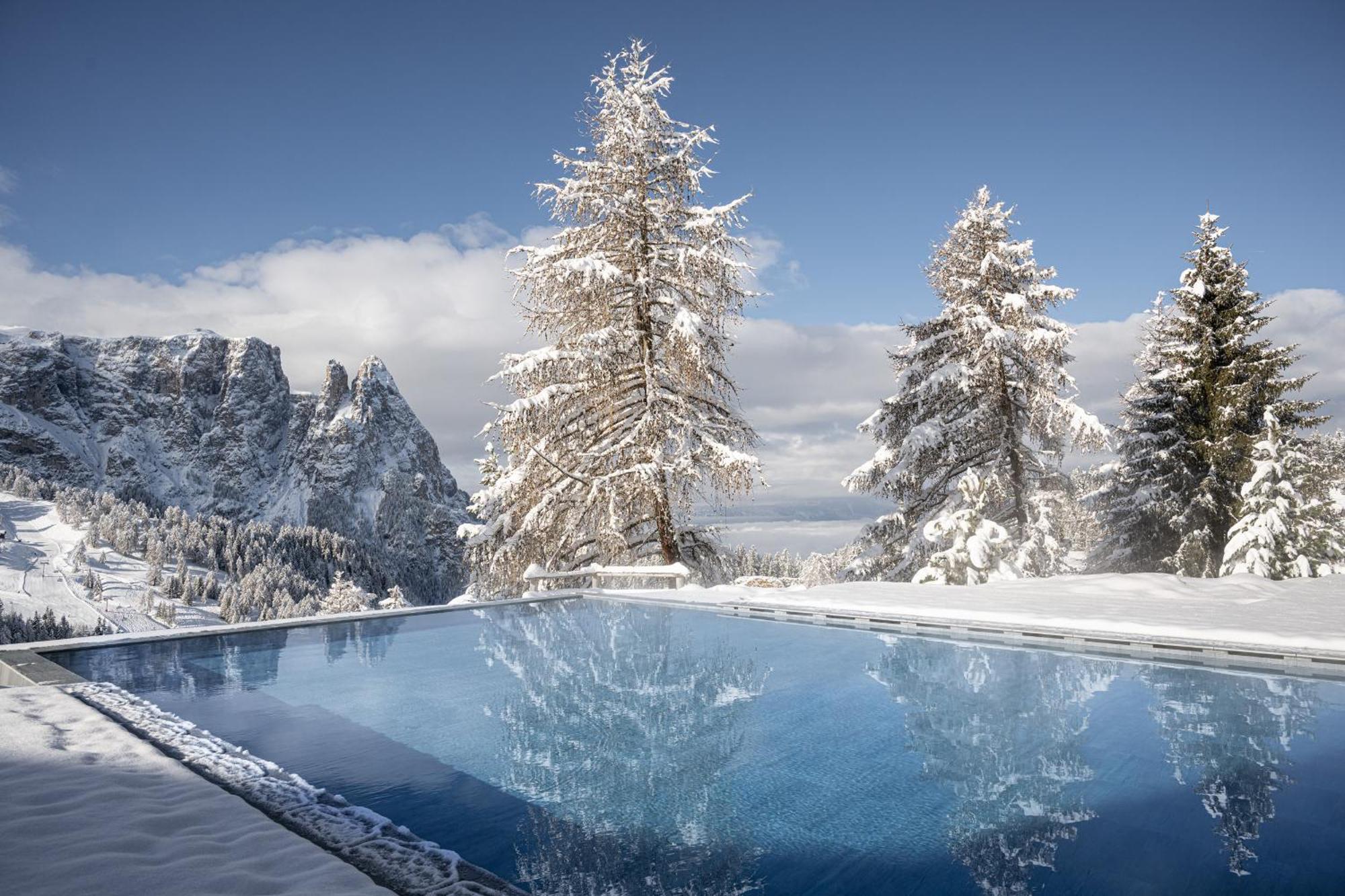 Hotel Rosa Eco Alpine Spa Alpe Di Siusi Exterior photo