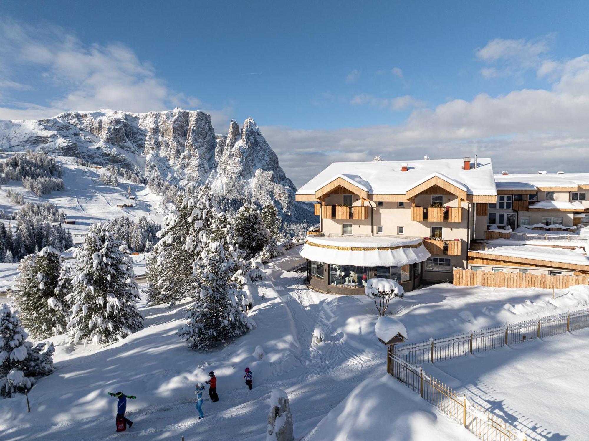 Hotel Rosa Eco Alpine Spa Alpe Di Siusi Exterior photo